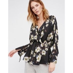 Free People Tuscan Dreams Tunic Blouse